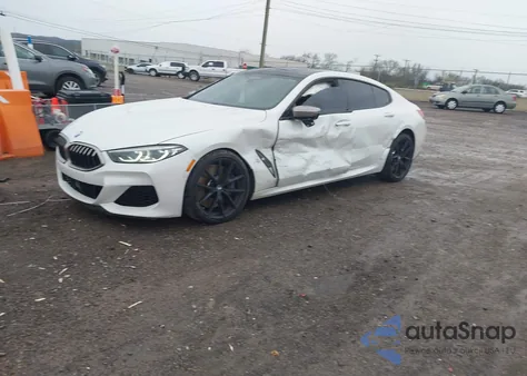 2020 BMW M850I Gtan Coupe xDrive z USA, uszkodzony, nr VIN WBAGV8C04LBP48931
